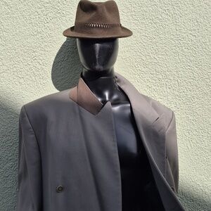 Albert Nipon (N.Mariana U.S.A.) Men's Vintage Double Breasted Luxe Blazer